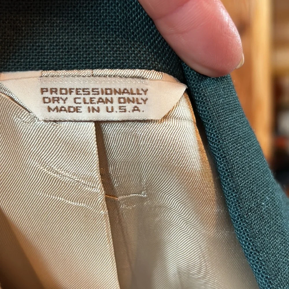 Men’s vintage Churchill Downs green wool blazer by Dawahares. Kentucky Derby 🐎 - Picture 7 of 11